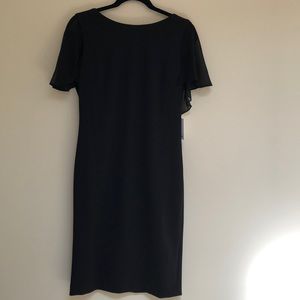 Calvin Klein Chiffon Sheath Dress